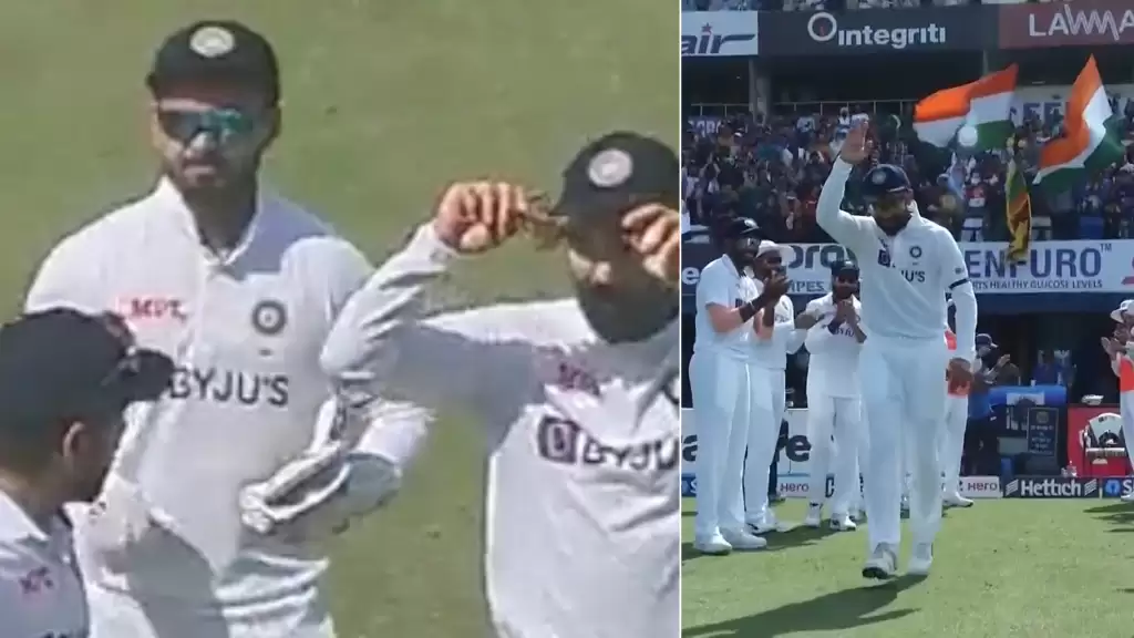 WATCH: Rohit Sharma asks Virat Kohli to walk in again to give him a guard of honour