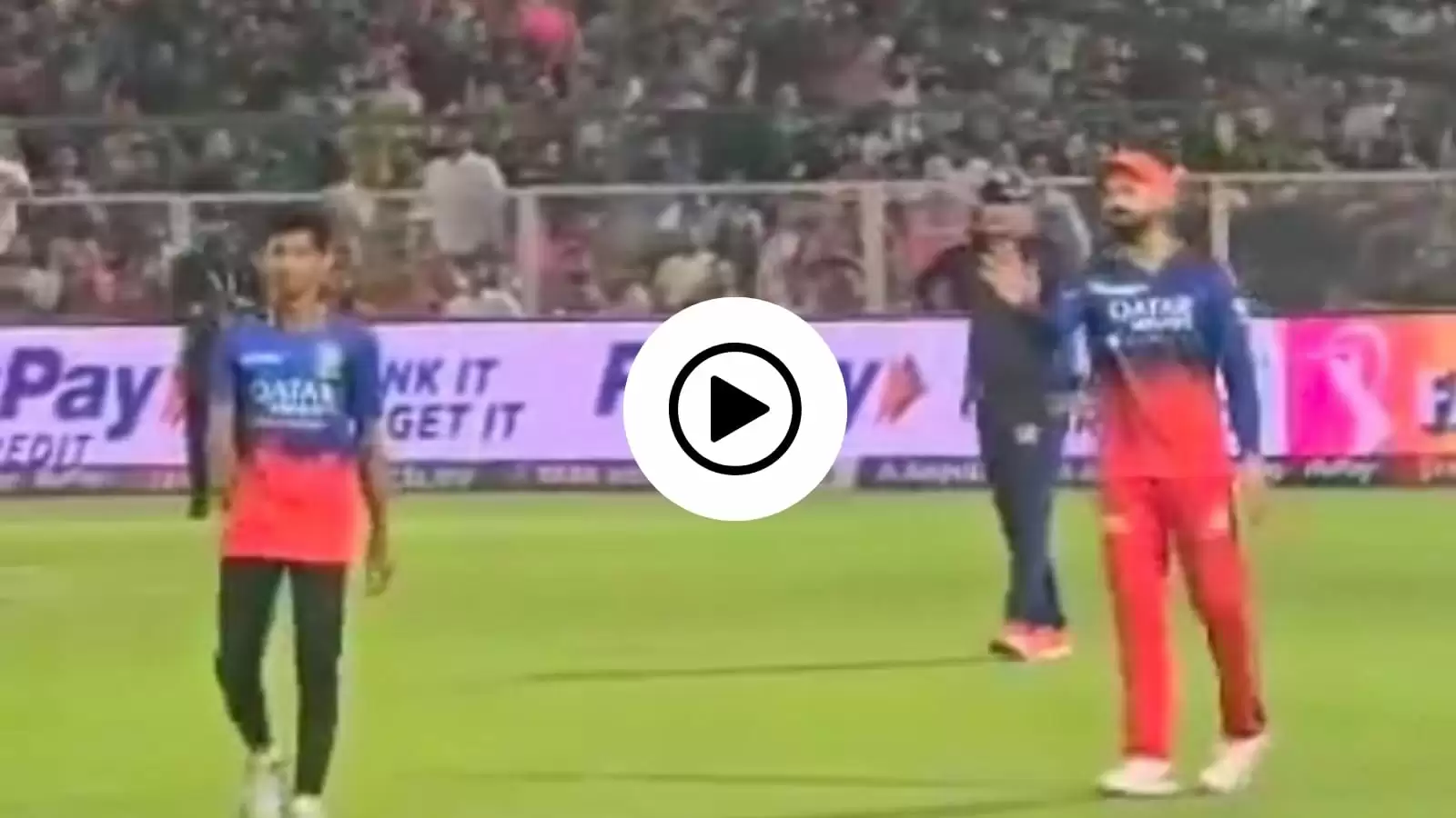 WATCH: Fresh footage shows Virat Kohli asking security not to manhandle fan who ran in to meet him