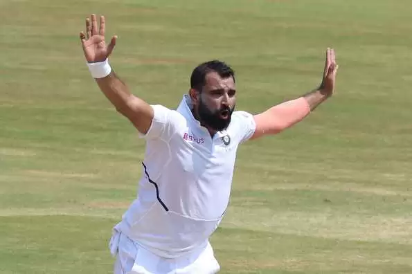 Ind vs Aus : Mohammed Shami out of Test series with wrist fracture : BCCI sources