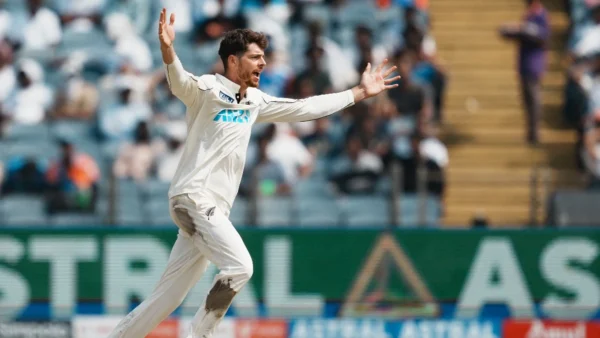 Mitchell Santner second best bowling figure new zealand bowler in india tests