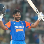 Sanju Samson hit a marvellous ton in Hyderabad.