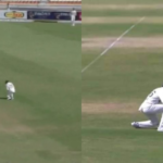 Babar Azam dropped an easy catch.