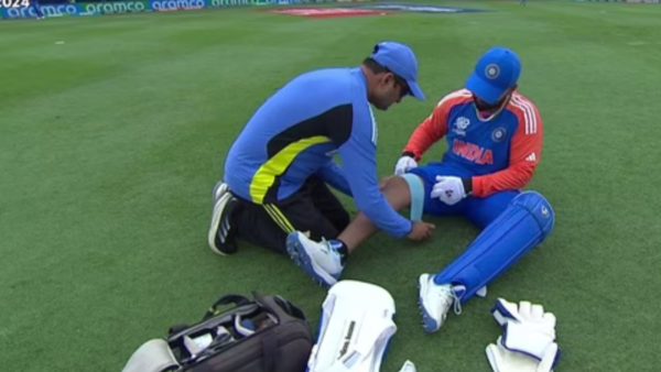 Rishabh Pant faked an injury during the T20 World Cup 2024.