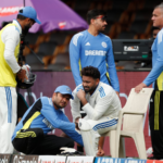 Rishabh Pant sustained an injury.