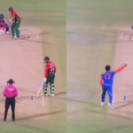 Riyan Parag bowled a no-ball.