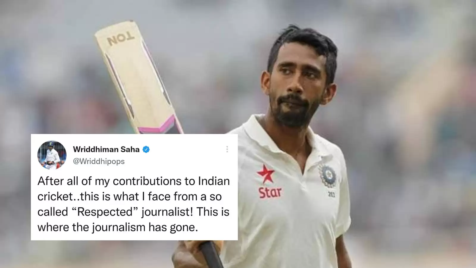 ‘I don’t take insults kindly’ – Saha faces threat from “respected” journalist for rejecting interview