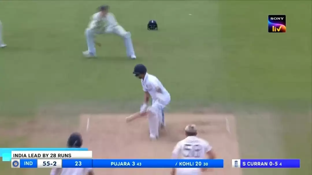 WATCH: Virat Kohli furious at himself after getting dismissed by Sam Curran at Lord’s