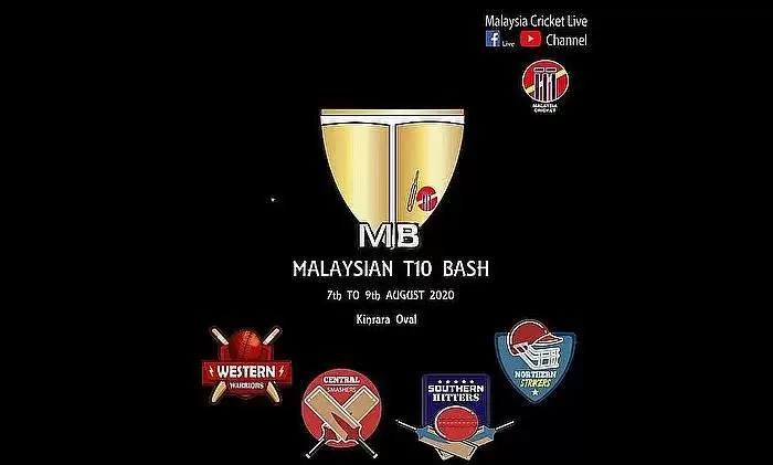 Malaysian T10 Bash 2020 Points Table