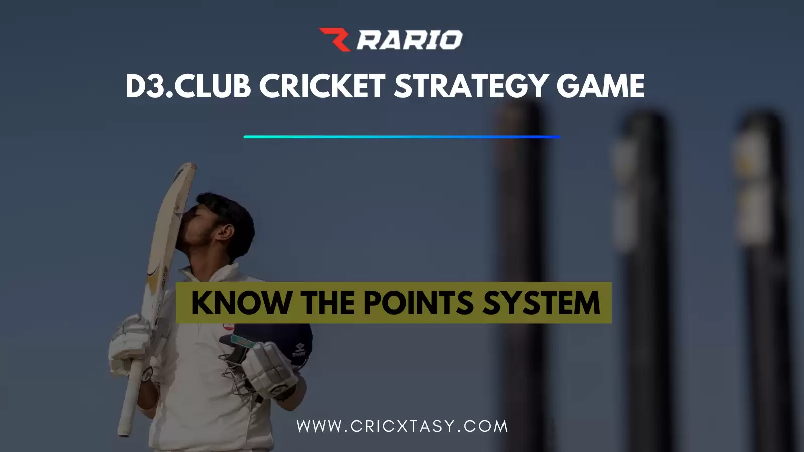 Explaining the Rario D3.Club Cricket Strategy Game Points System