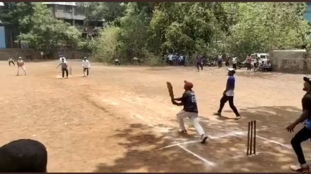 WATCH: Weird gully cricket bowled dismissal has social media in splits