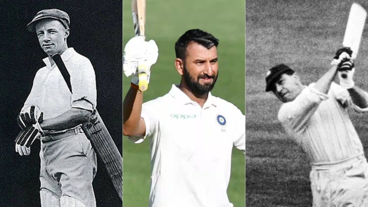 Most double hundreds in firstclass cricket Cheteshwar Pujara enters