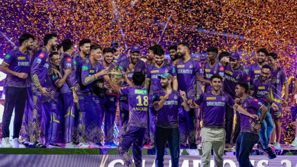 KKR won their third title in IPL 2024.