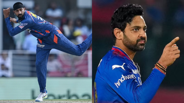 Krunal Pandya was the captain of Baroda, and Swapnil was referring to him in the clip.