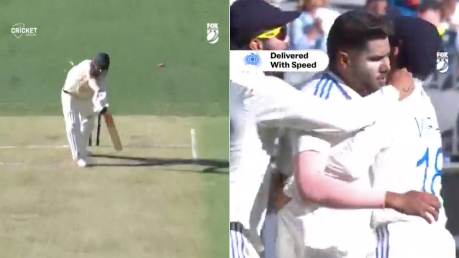 Harshit Rana Bowls a Jaffa To Dismiss Travis Head; His Maiden Test Wicket [WATCH]