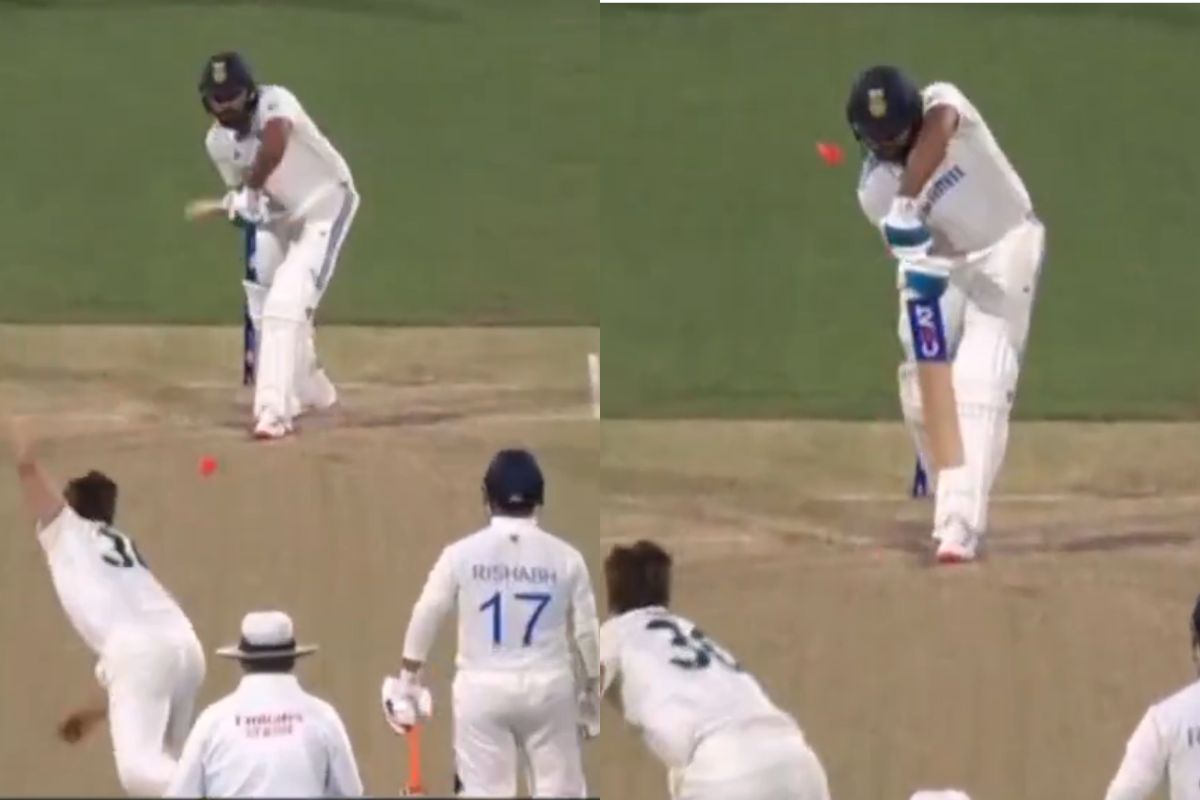 Rohit Sharma Poor Form Continues as Pat Cummins Sends Him Back to the Pavilion with a Jaffer in Adelaide Test