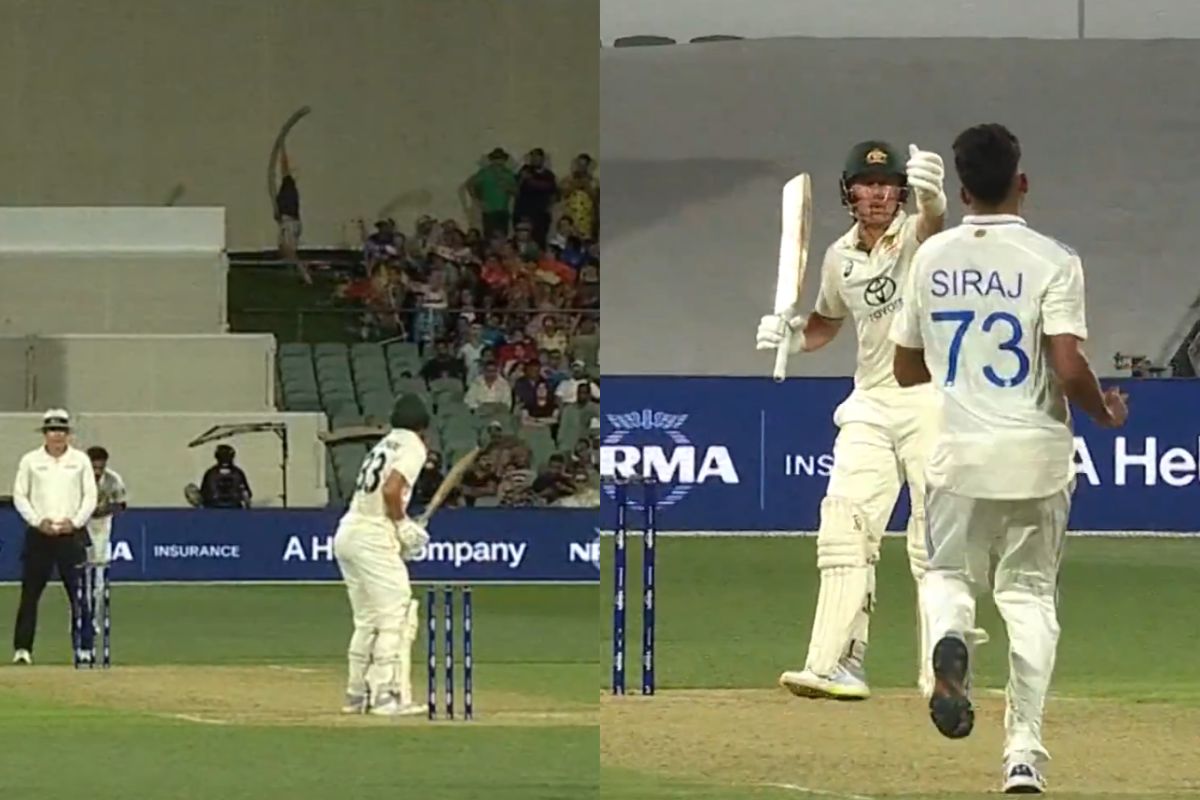 Siraj Lashes Out at Labuschagne After Beer Snake Distraction in Adelaide Test [WATCH]