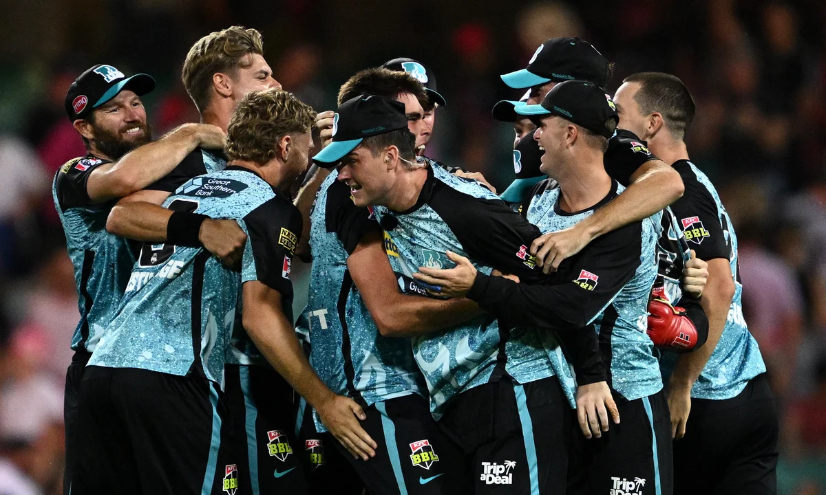 Big bash on tv sale