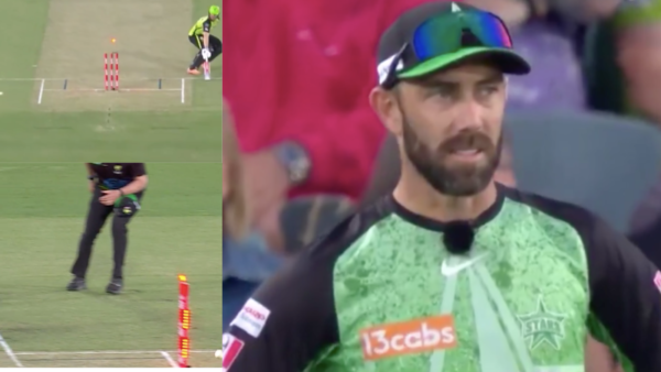 The bizarre incident happened during a Big Bash League (BBL) game between Melbourne Stars and Sydney Thunder