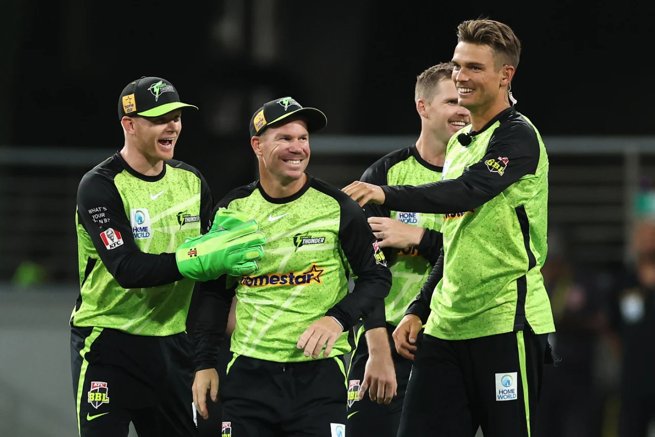 David Warner BBL 2024-25 Sydney Thunder