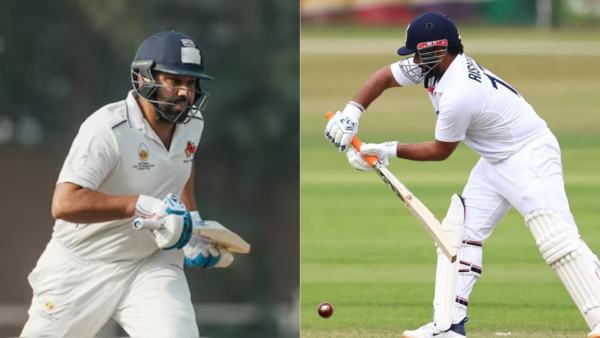 Rohit Sharma Rishabh Pant in Ranji Trophy