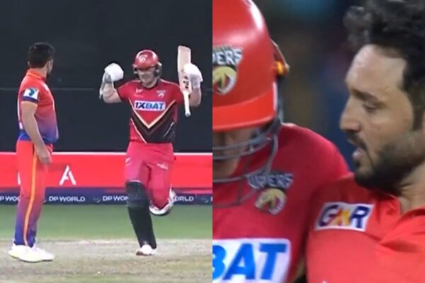 Gulbadin Naib Unhappy As Sam Curran Mocks His Iconic Celebration in ILT20 2025 Final