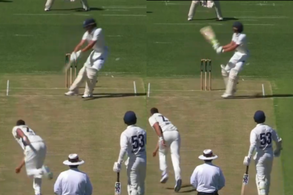 Sam Konstas Reminds of Jasprit Bumrah Duel With Reverse Lap vs Scott Boland off Second Ball of Shield Game