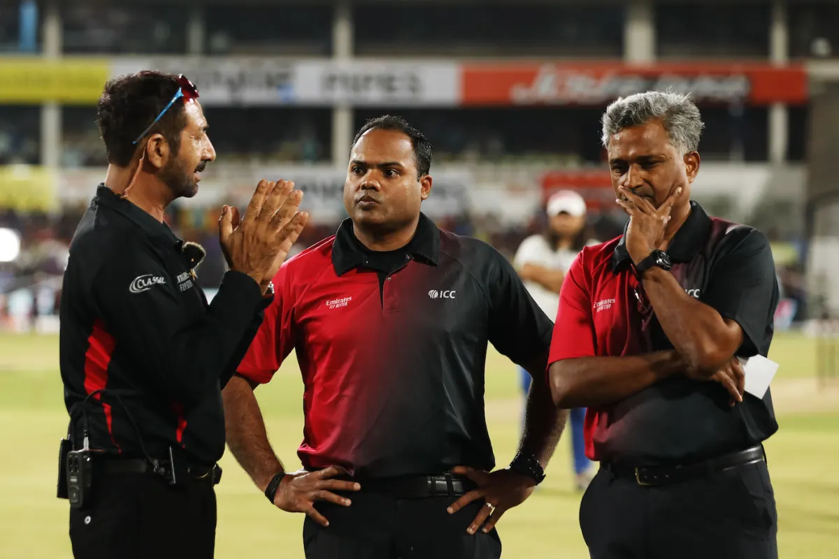 Umpire Nitish Menon denies traveling to Pakistan for Champions Trophy 2025