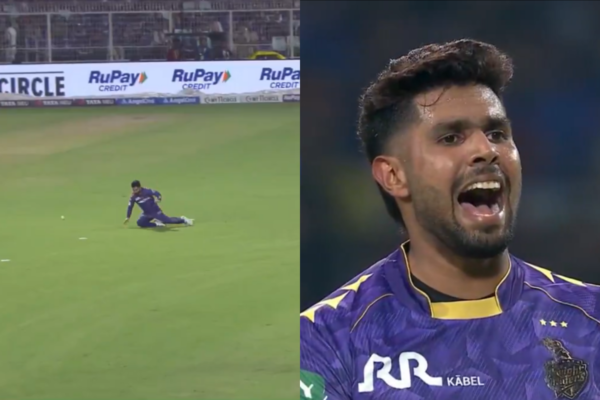 Harshit Rana Shouts at Rinku Singh After Misfield During KKR vs RCB IPL 2025 Clash