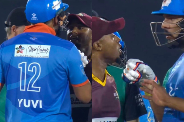 Yuvraj Singh and Tino Best Involved in War of Words in International Masters League Final