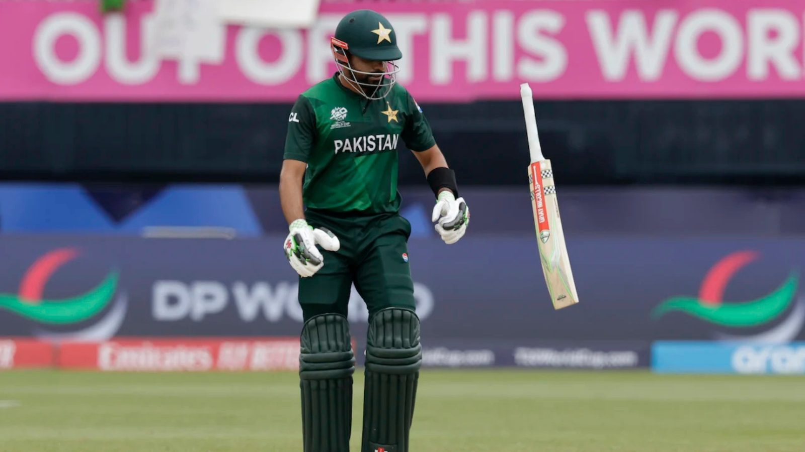 Babar Azam could only assemble 22 runs in 17 deliveries, comprising three boundaries, at a 129.41 strike rate.