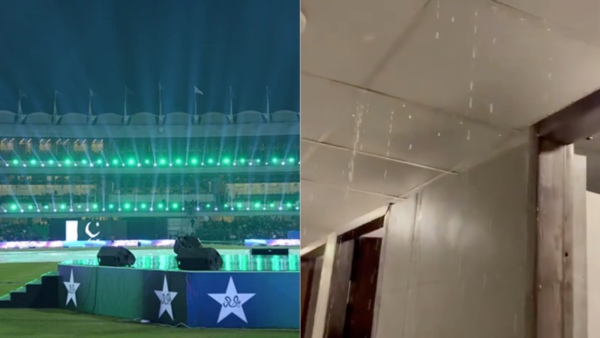 More Embarrassment for Pakistan After Champions Trophy 2025 Exit; Newly Renovated Gaddafi Stadium Starts Leaking After Single Spell of Rain