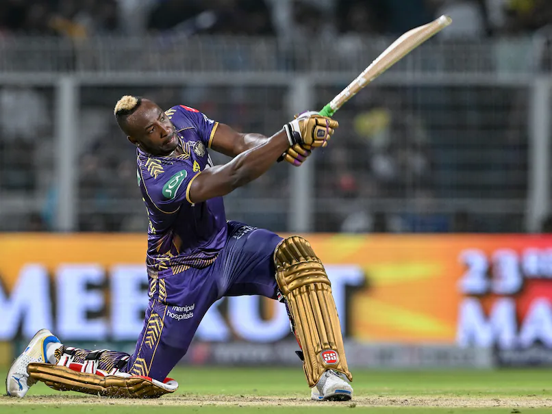 UNSTOPPABLE Andre Russell Blasts at a Rate of 250; Scores 18-Ball 45 in Second KKR Intra-Squad Game Ahead of IPL 2025