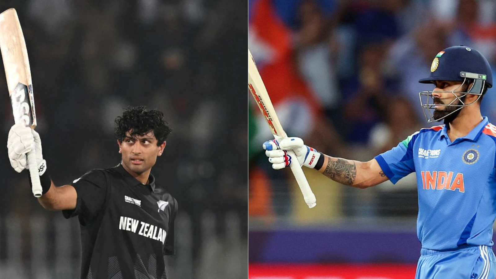 Rachin Ravindra Closes in on Virat Kohli after 5th ICC Tournament Century in Champions Trophy 2025 Semi-Final