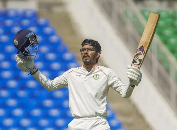 ranji trophy 2024-25 most runs highest runscorer yash rathod vidarbha vs kerala