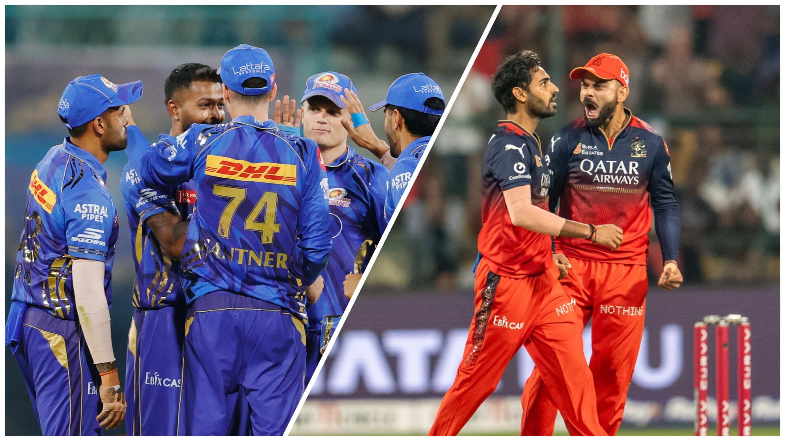 MI vs RCB Predictions for match no. 20 of the IPL 2025.