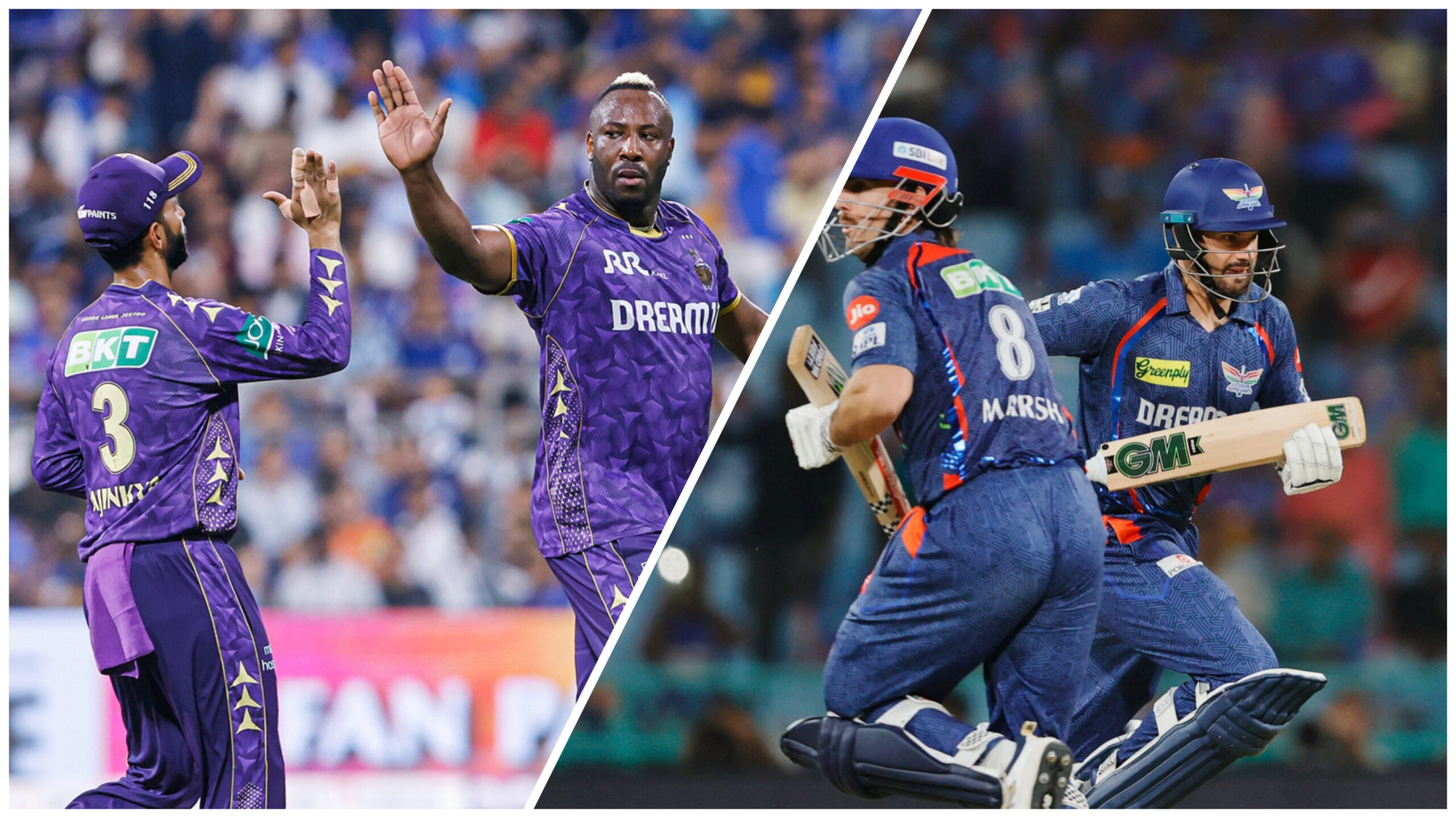 KKR vs LSG Predictions for match no. 21 of the IPL 2025.