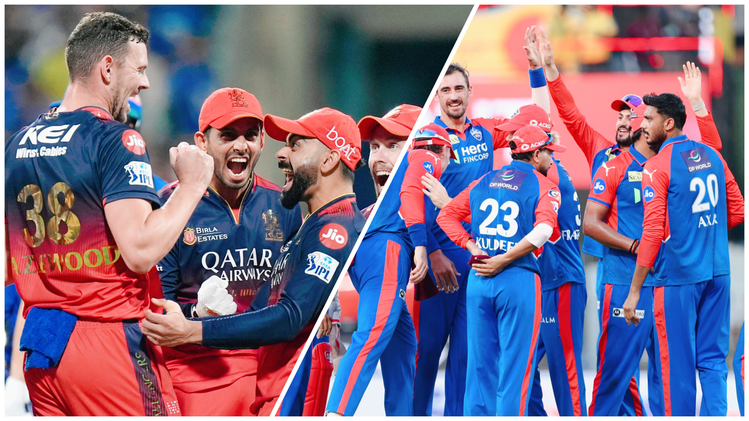 RCB vs DC predictions for match no. 24 of the IPL 2025.
