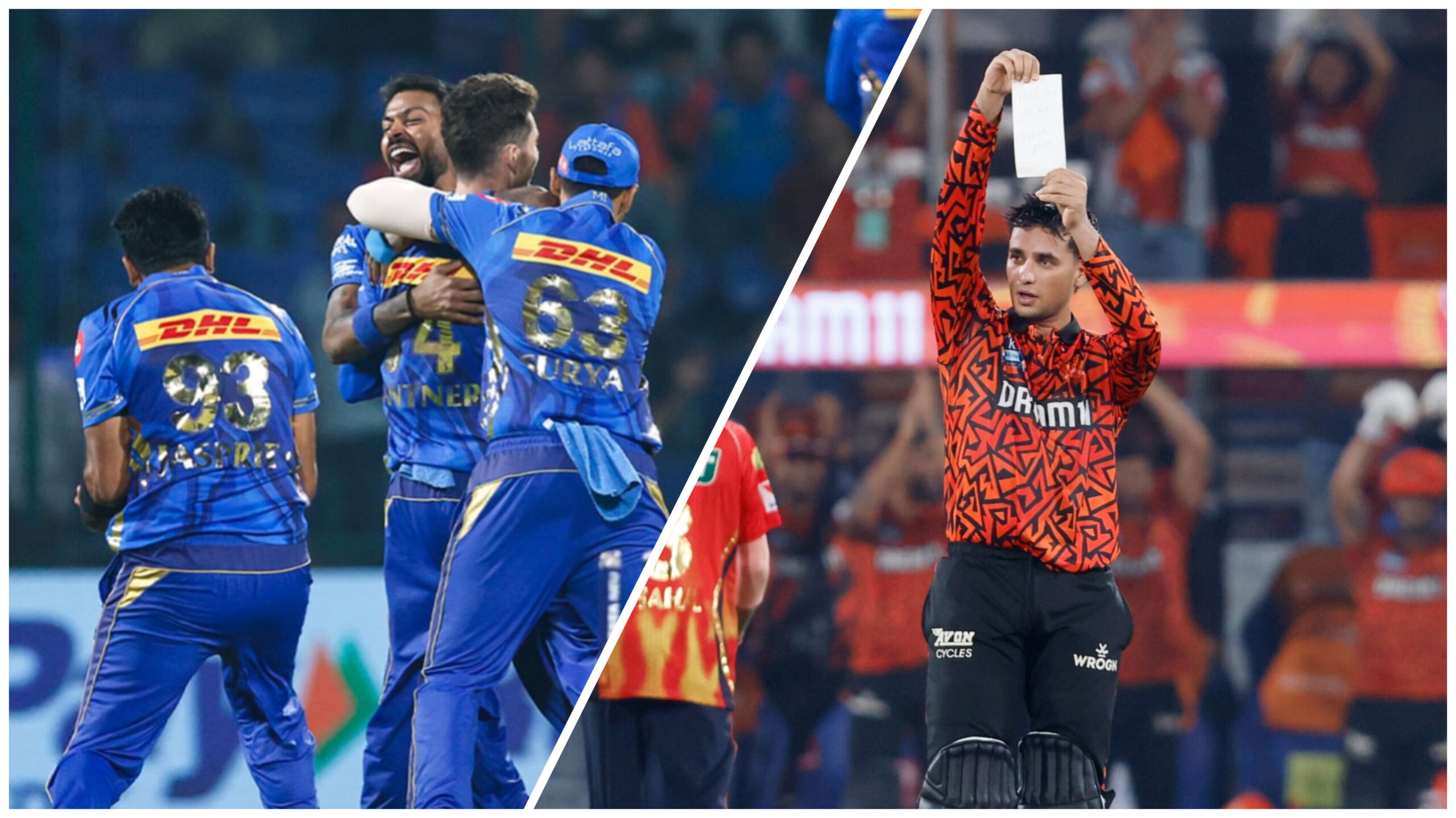 MI vs SRH predictions for match no. 33 of the IPL 2025.
