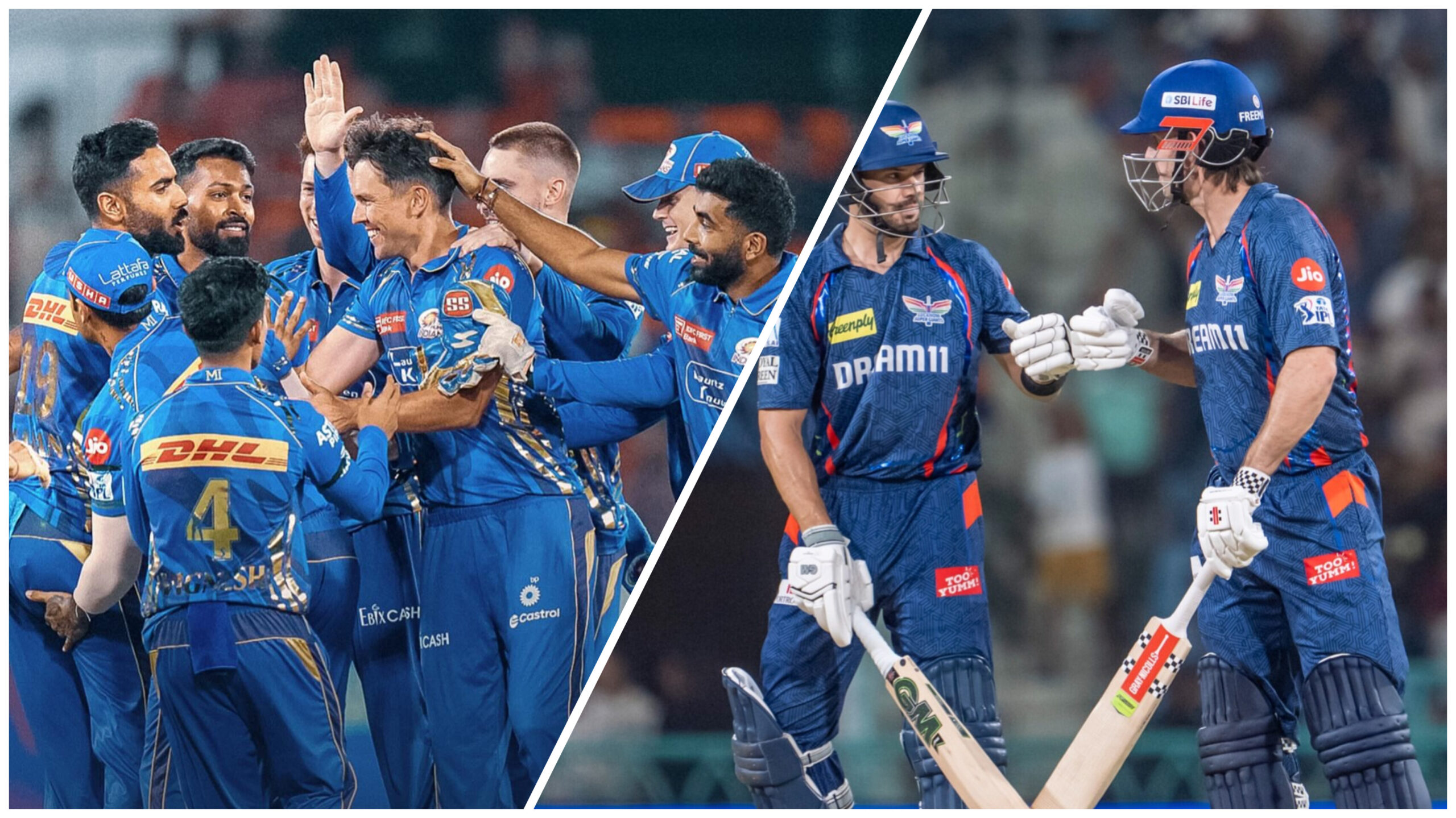 MI vs LSG predictions for match no. 45 of the IPL 2025.