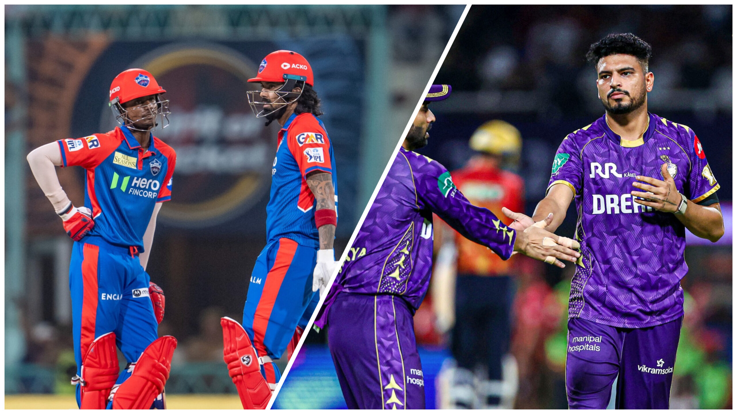 DC vs KKR Predictions for match no. 48 of the IPL 2025.