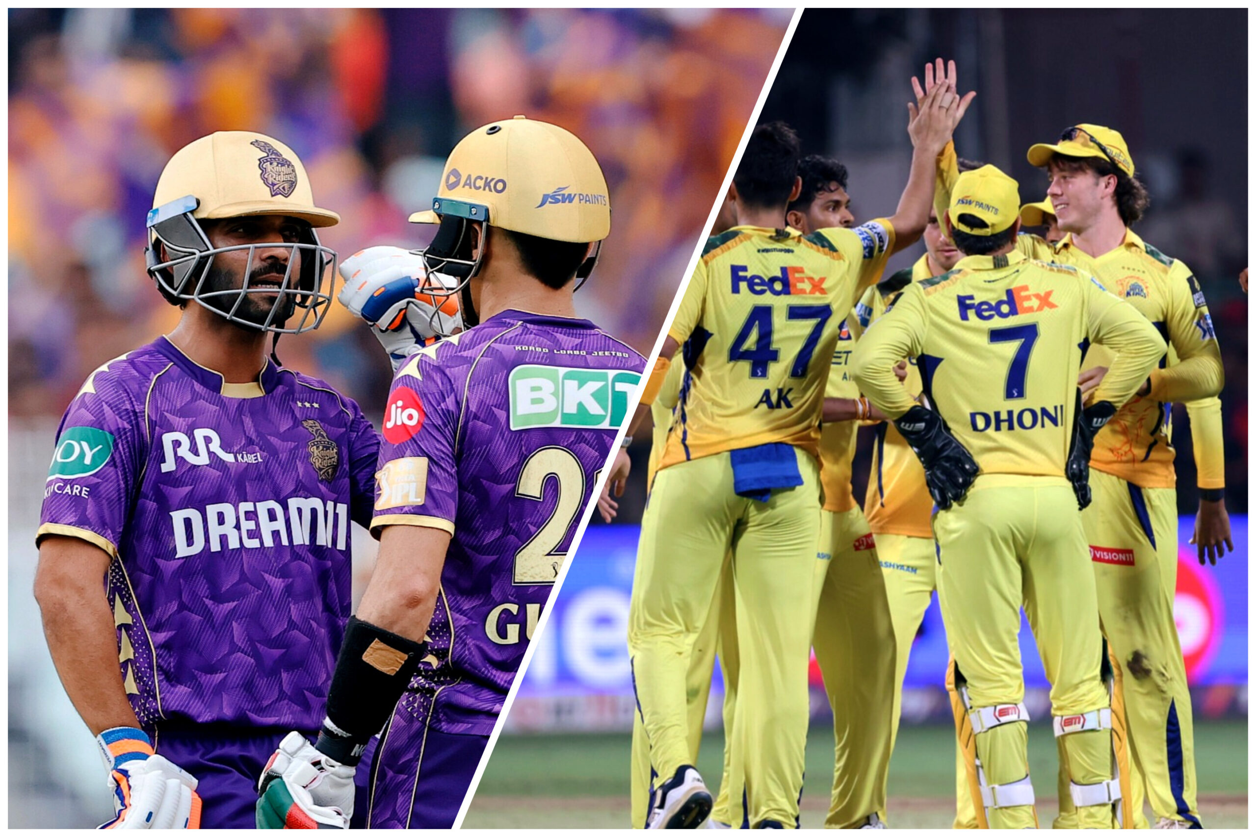 KKR vs CHE Predictions for match 57 of the IPL 2025.