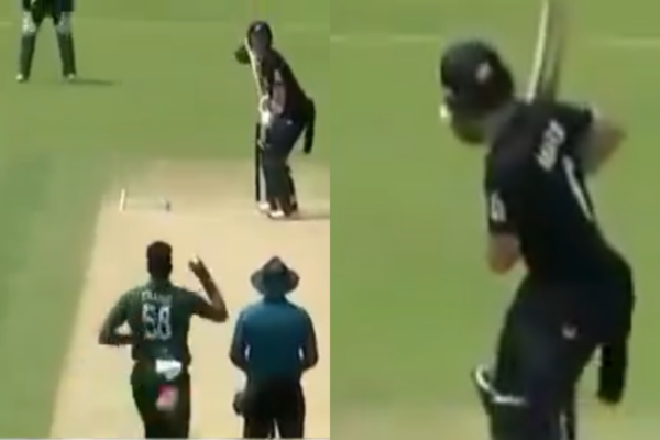 Keeper At 1st Slip, Ball Hits Helmet in Comical Incident During Bangladesh A vs New Zealand A
