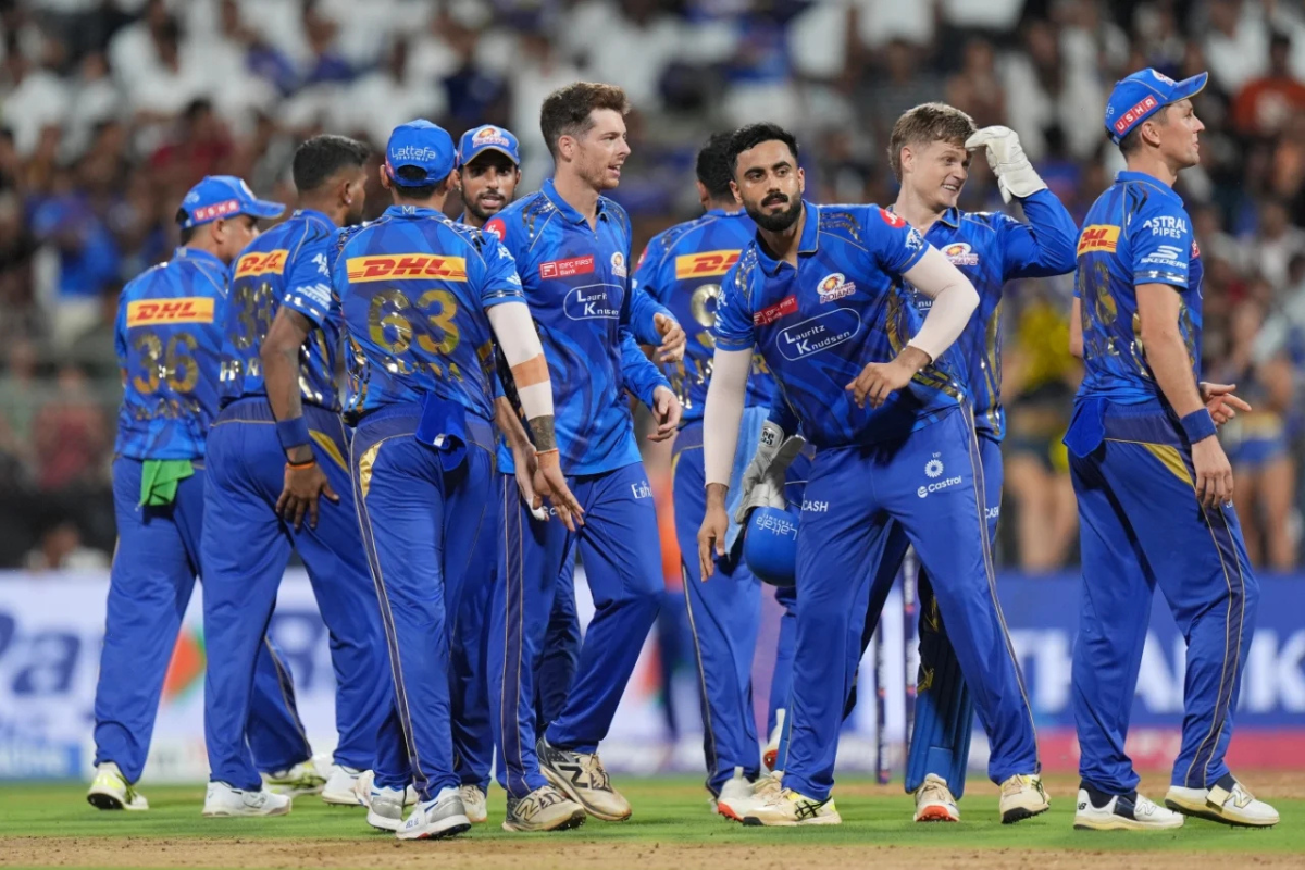 MI top two spot playoffs race IPL 2025 above RCB GT PBKS