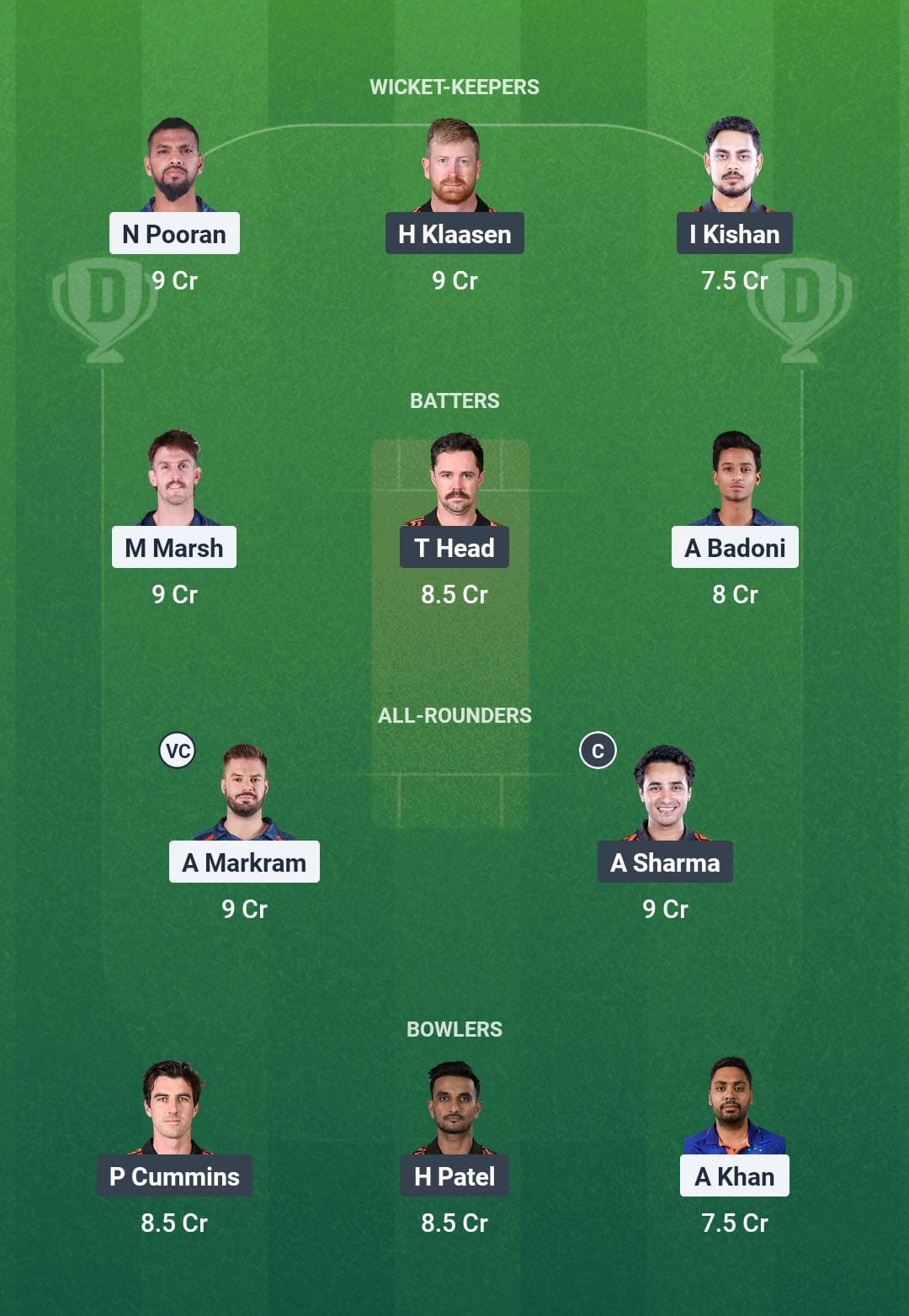 LSG vs SRH Dream11 Prediction Today Match 61 Playing XI IPL 2025 Small League Team