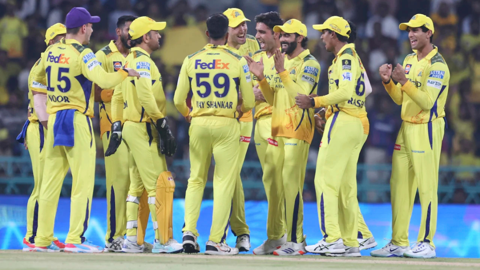 One notable thing about the revised IPL 2025 schedule is that no matches are allotted to Chennai and Hyderabad.