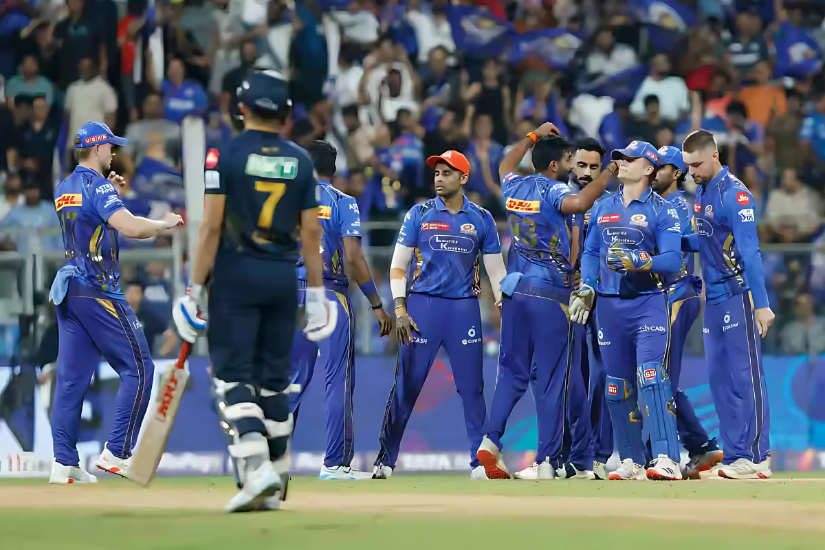 mi vs gt dls par score ipl 2025