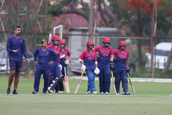uae vs qatar womens t20 world cup qualifier retire out