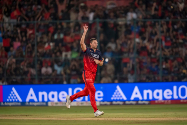 why is josh hazlewood not in rcb playing xi rcb vs csk ipl 2025 match today