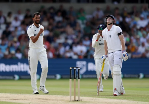 prasidh krishna eng vs ind 2nd test edgbaston
