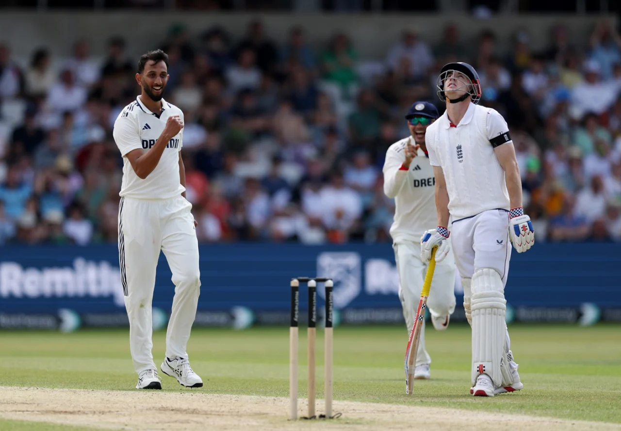 prasidh krishna eng vs ind 2nd test edgbaston